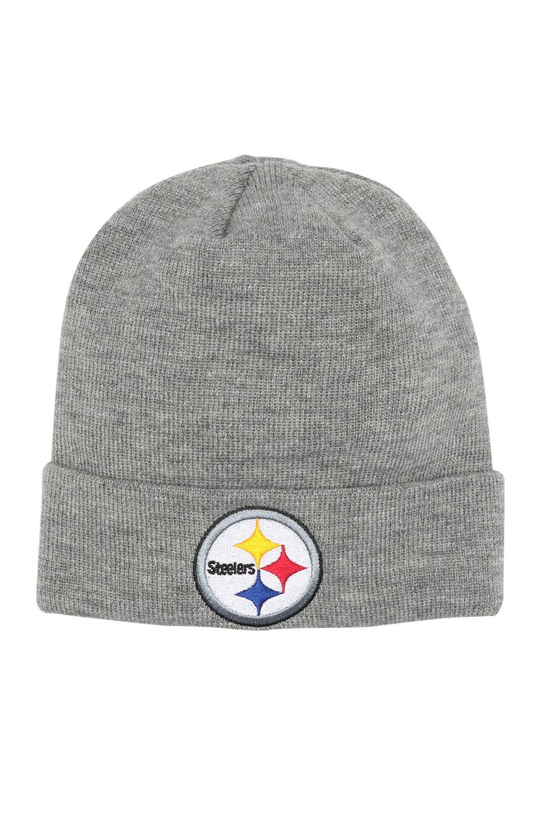 NFL Pittsburgh Steelers Beanie Hat, Main, color, 