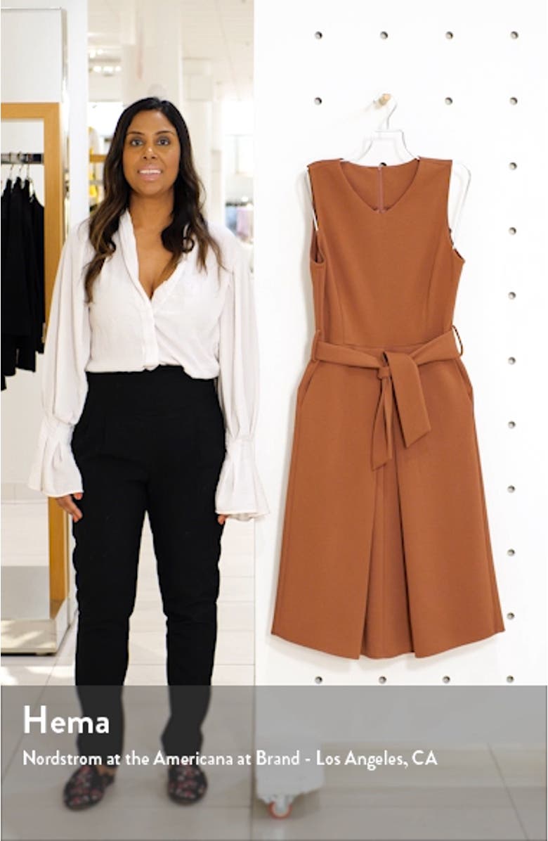 Tie Waist Midi Dress, sales video thumbnail