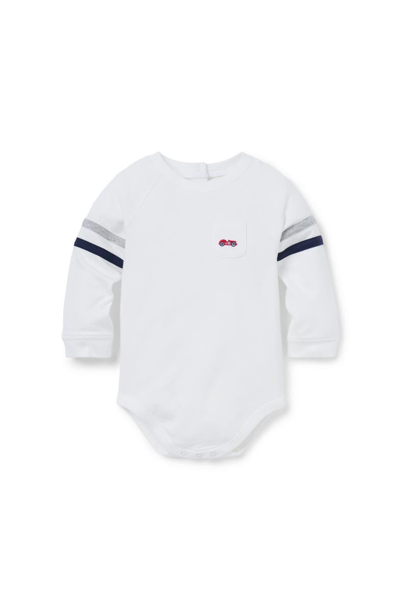 Janie and Jack Baby Race Car Bodysuit, Main, color, 