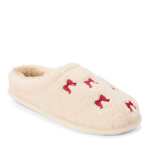 Dearfoams Holiday Novelty Clog Slipper In Multi