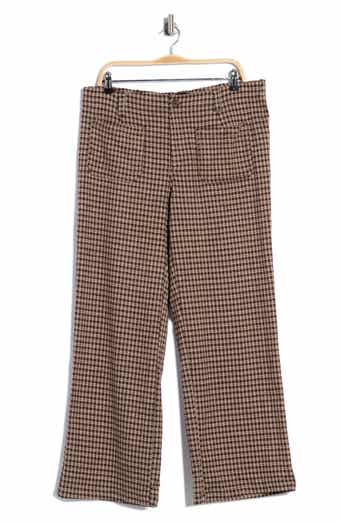 Supernova High Waist Wide Leg Double Knit Pants