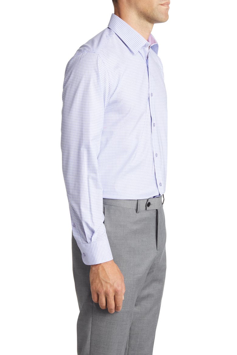 Check Dress Shirt, Alternate, color, LILAC