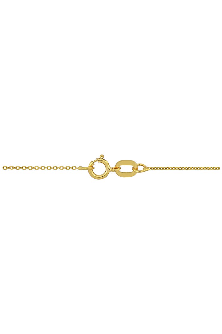 14K Yellow Gold Diamond Cut Cable Chain Bracelet, Alternate, color, GOLD