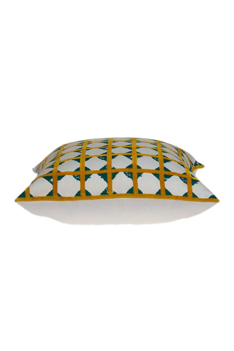 Gola Contemporary Pillow - 20" x 20" - Multi, Alternate, color, MULTICOLOR