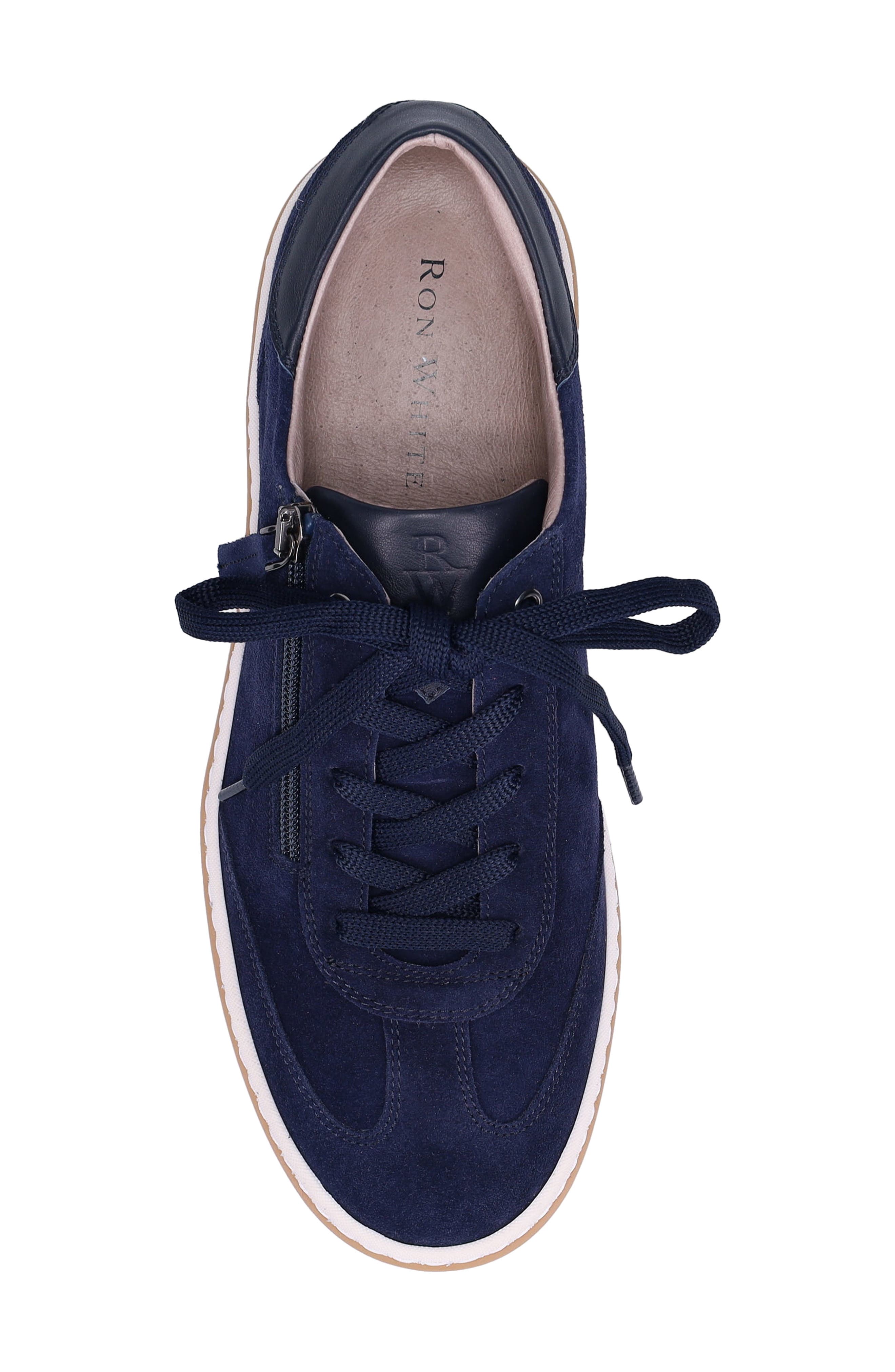 Ilya Weatherproof Suede Sneaker, Alternate, color, DARK JEANS