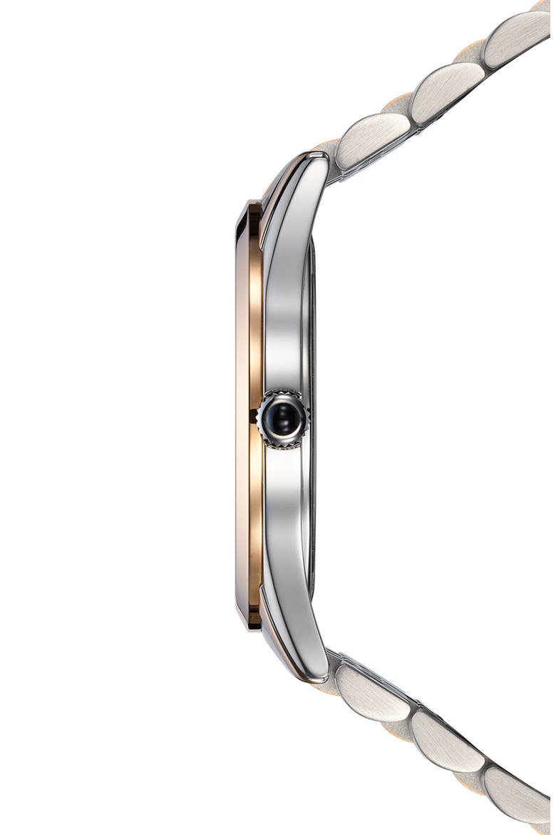 Classic R Bracelet Watch, 41mm, Alternate, color, TWO TONE STEEL ROSE PVD 5N