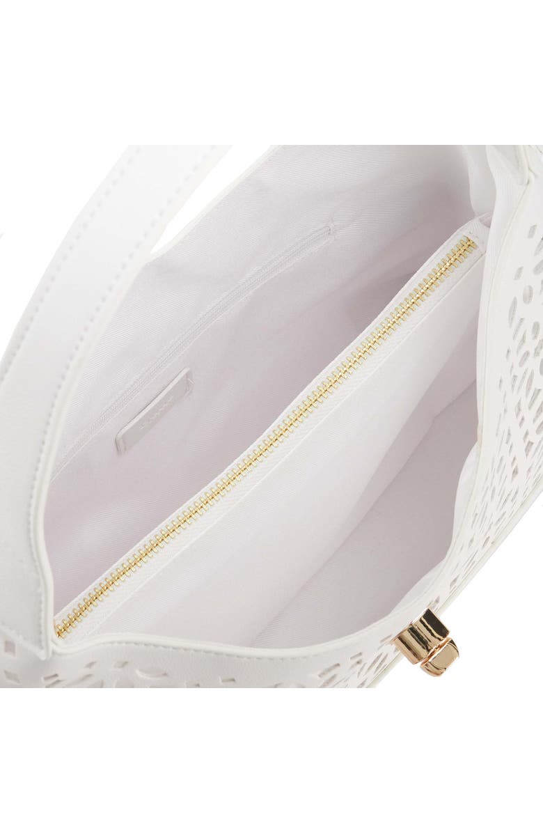 Dune London Dlaser Shoulder Bag, Alternate, color, White