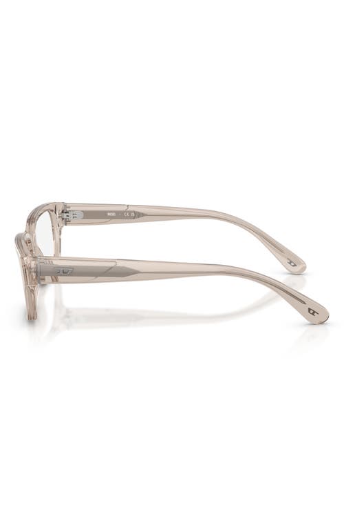 Diesel ® 56mm Square Optical Glasses