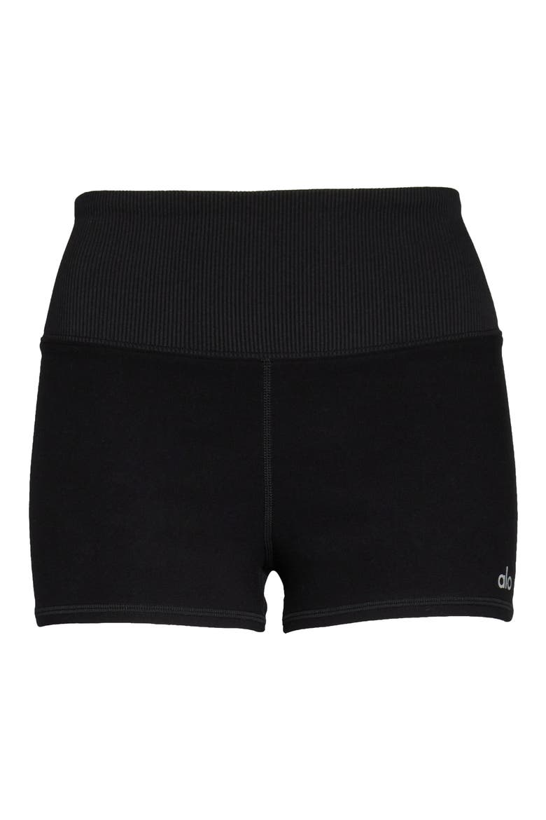 Aura Bike Shorts, Alternate, color, BLACK