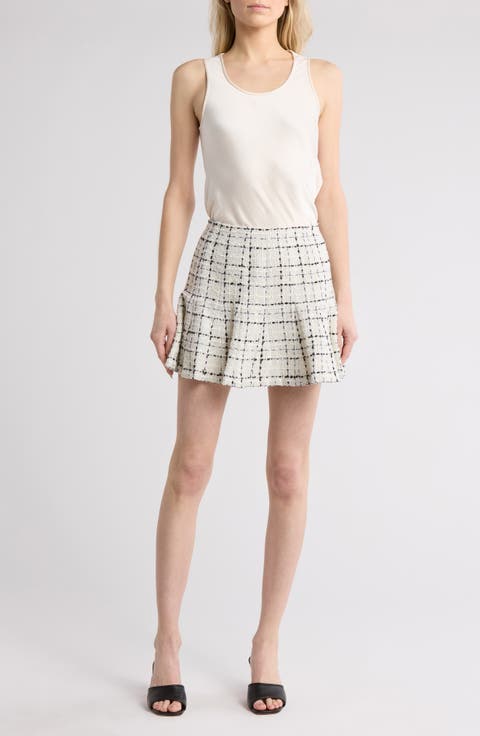 Zona Bouclé Miniskirt