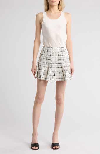 Alice + Olivia Zona Bouclé Miniskirt