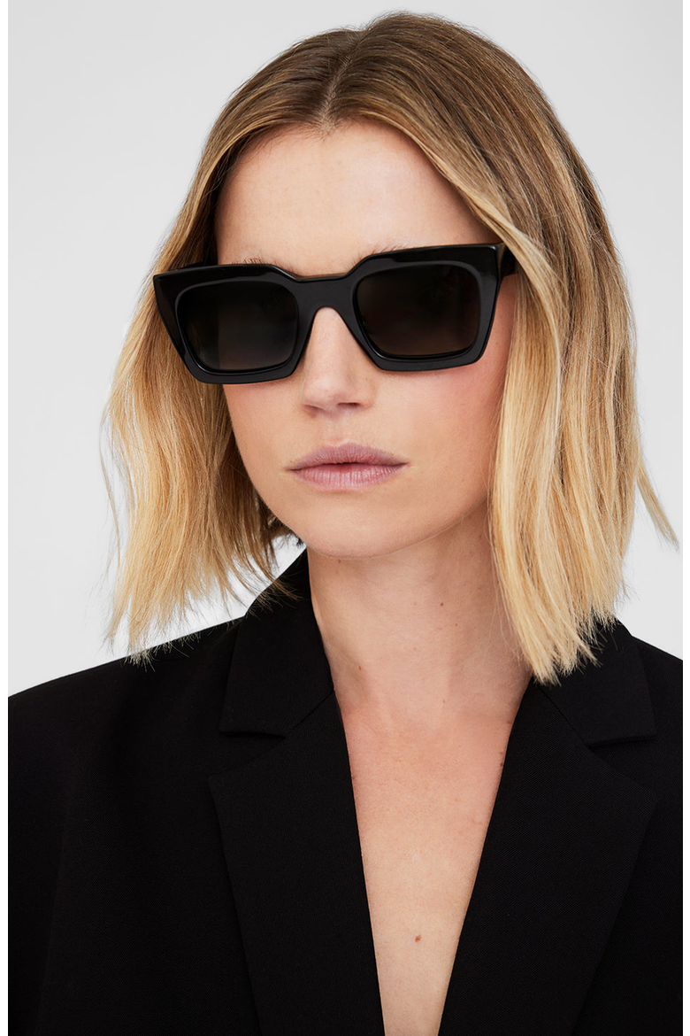 Indio Sunglasses, Alternate, color, Black