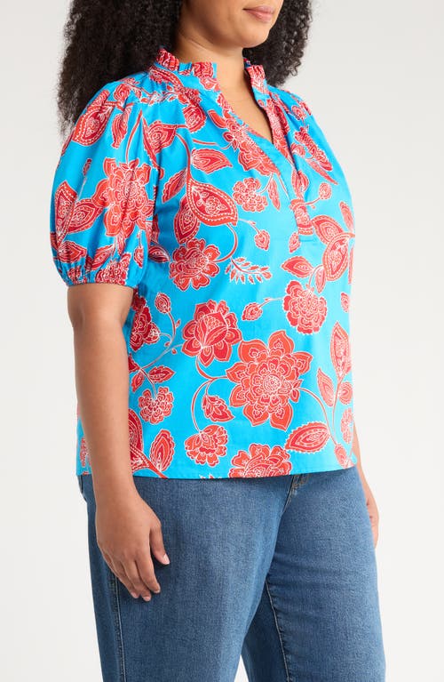 Sugarlips Close To You Floral Top In Multi