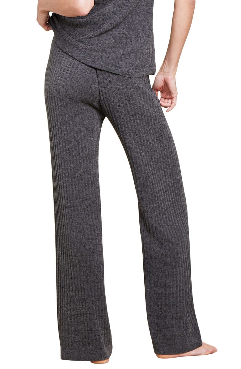 Barefoot Dreams<sup>®</sup> CozyChic<sup>®</sup> Ultra Lite<sup>®</sup> Rib Lounge Pants, Alternate, color, Carbon
