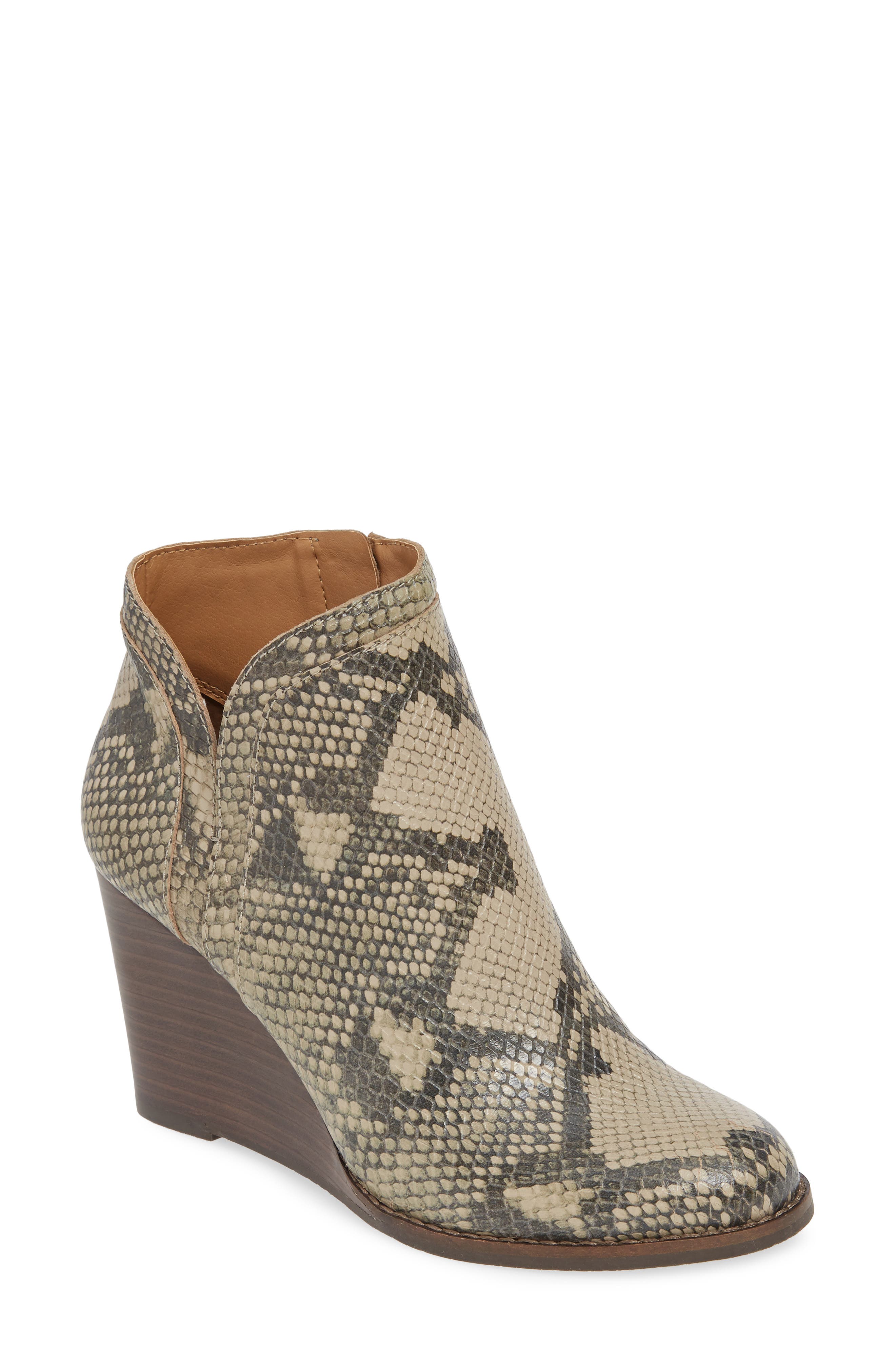 Lucky Brand Yimina Wedge Bootie, Main, color, 