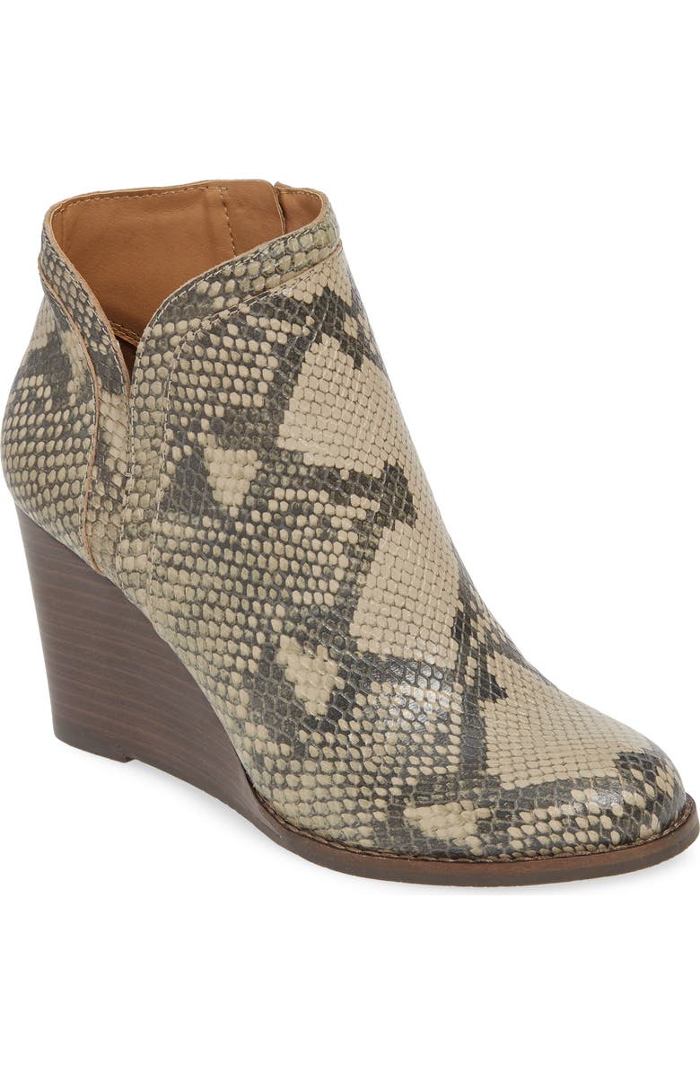 Lucky Brand Yimina Wedge Bootie, Main, color,
