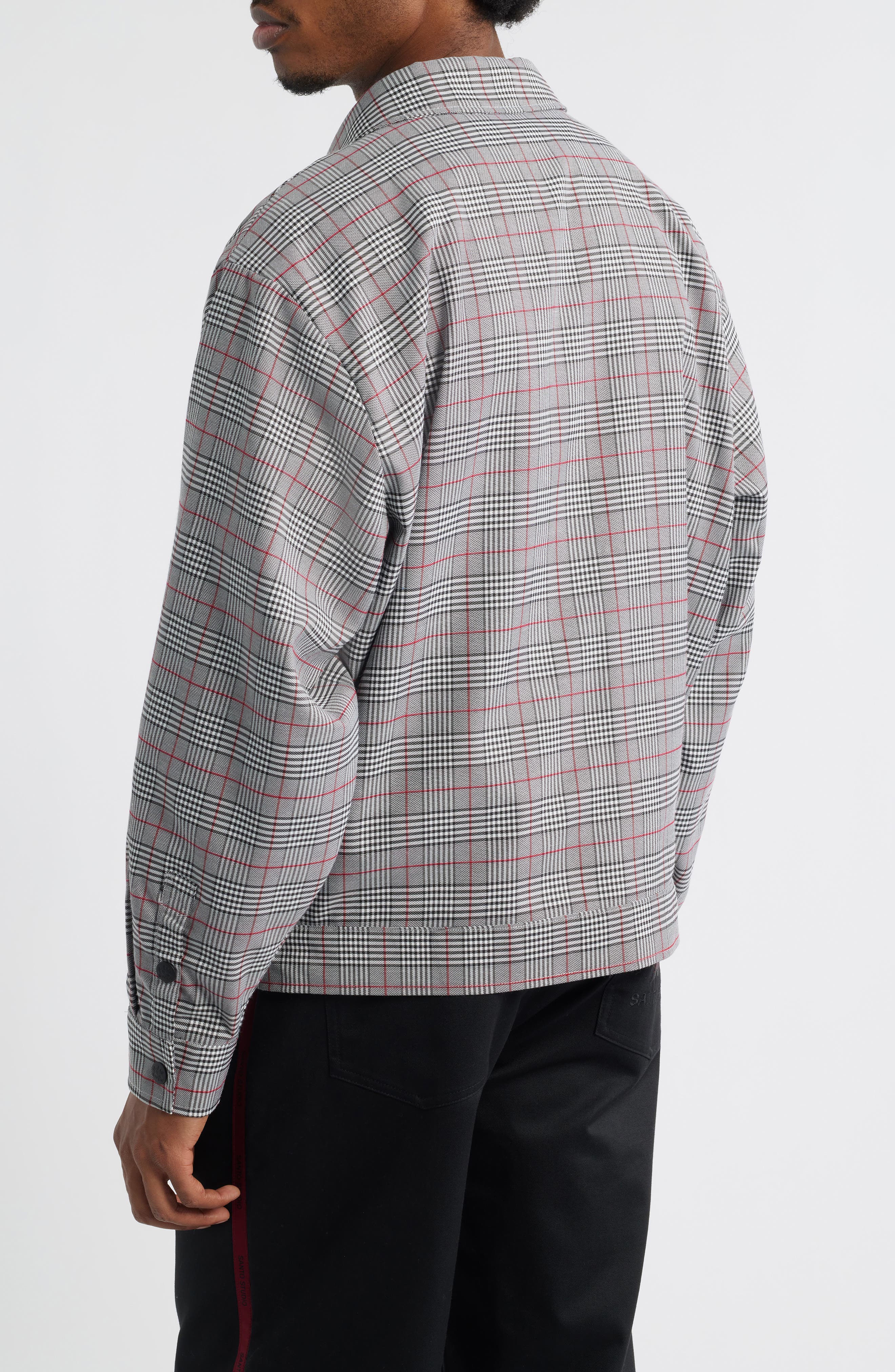 Bear Degidio Edition - Plaid Button-Up Shirt Jacket - image 2