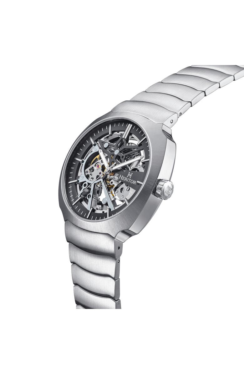 Heritor Automatic Magnus Stainless Steel-Band Watch, Alternate, color, 