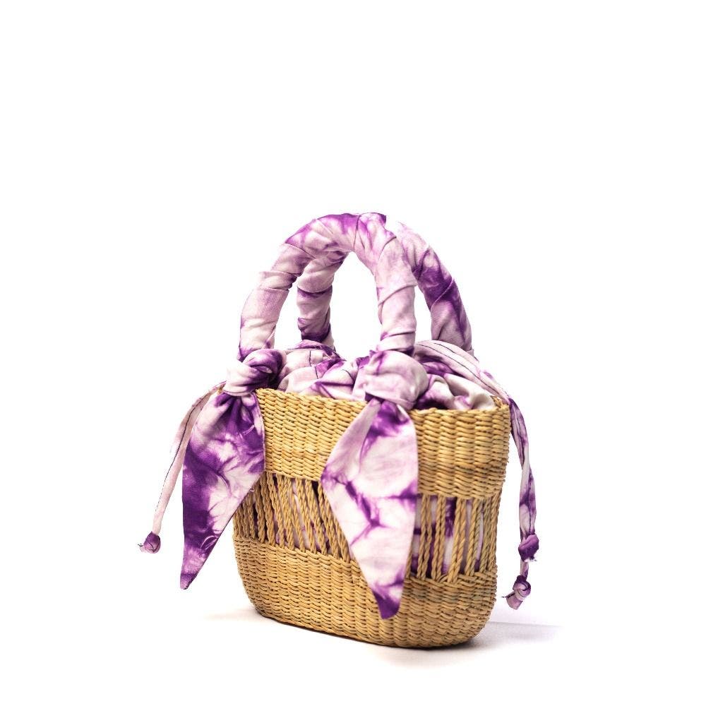 Ayine Bag Mini, Alternate, color, Natural w/ Purple Lining