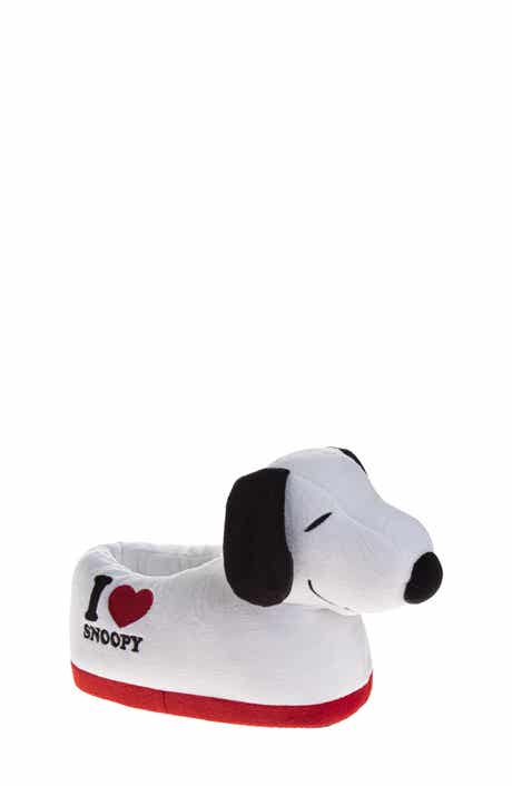 Kids' 3D Plush Snoopy Slipper