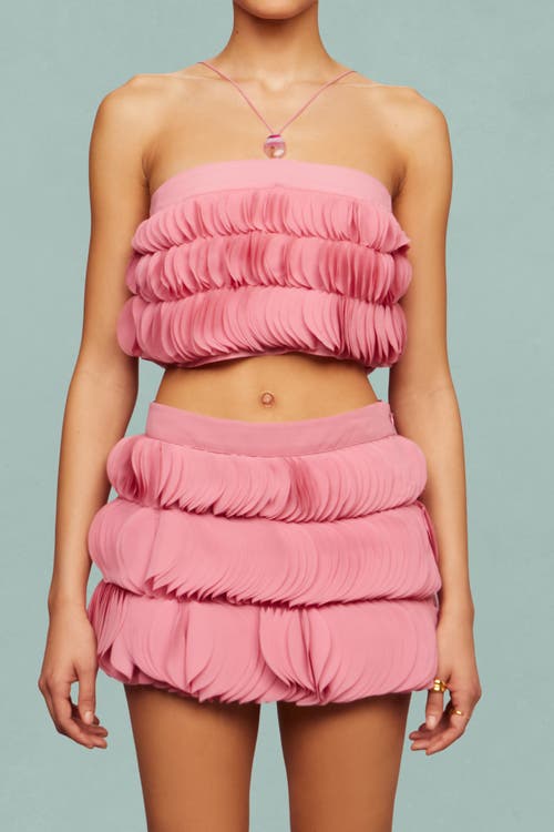 Amur Jazzlyn Applique Fringe Skirt
