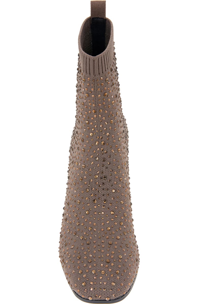 Reaction Kenneth Cole Rida Stretch Jewel Boot, Alternate, color, Chocolate