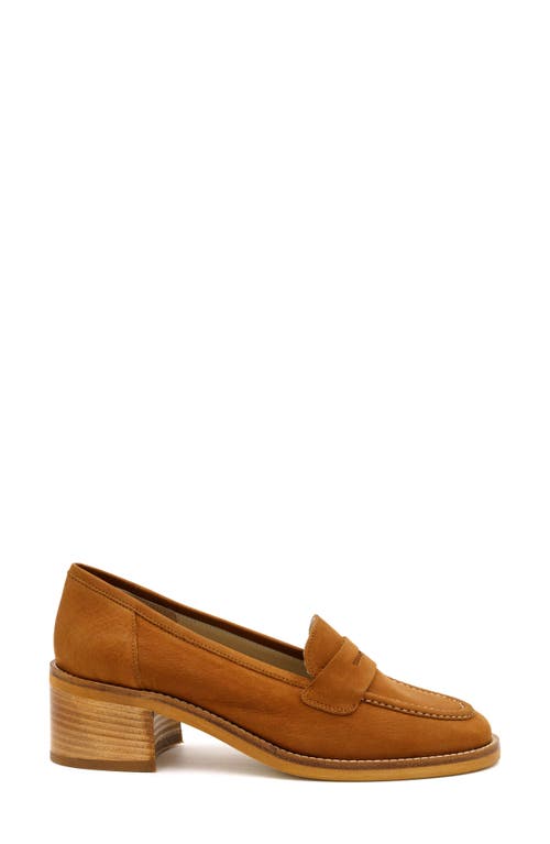 Amalfi By Rangoni Abele Penny Loafer In Cognac Long Beach