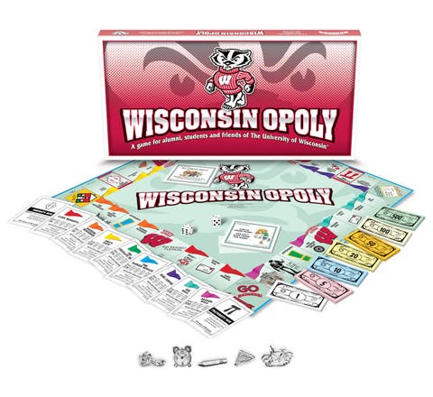 University of Wisconsin Wisconsin Opoly Monopoly Board Game