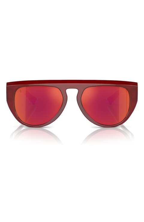 56mm Pilot Sunglasses