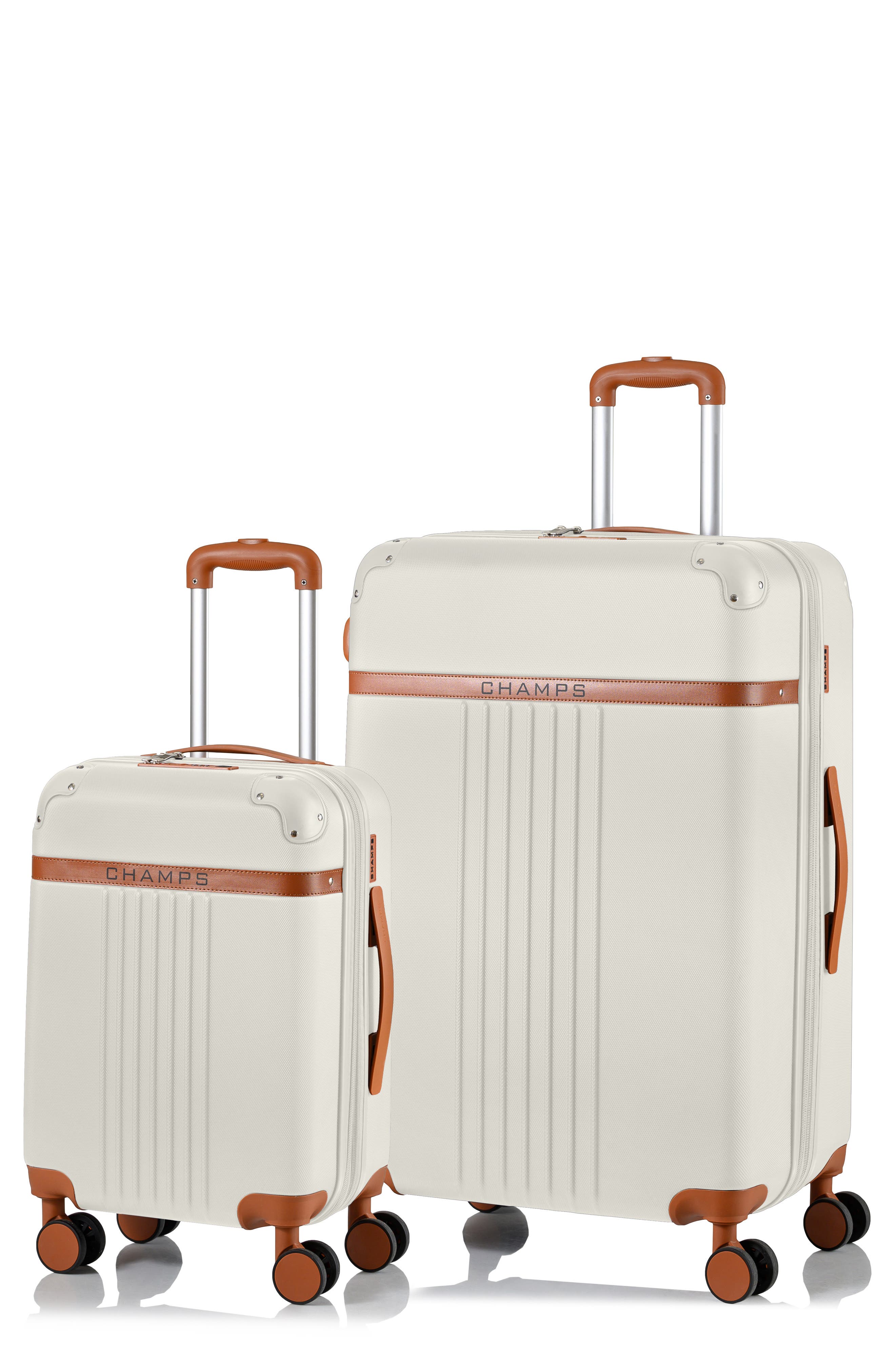 CHAMPS Vintage 2-Piece Luggage Set
