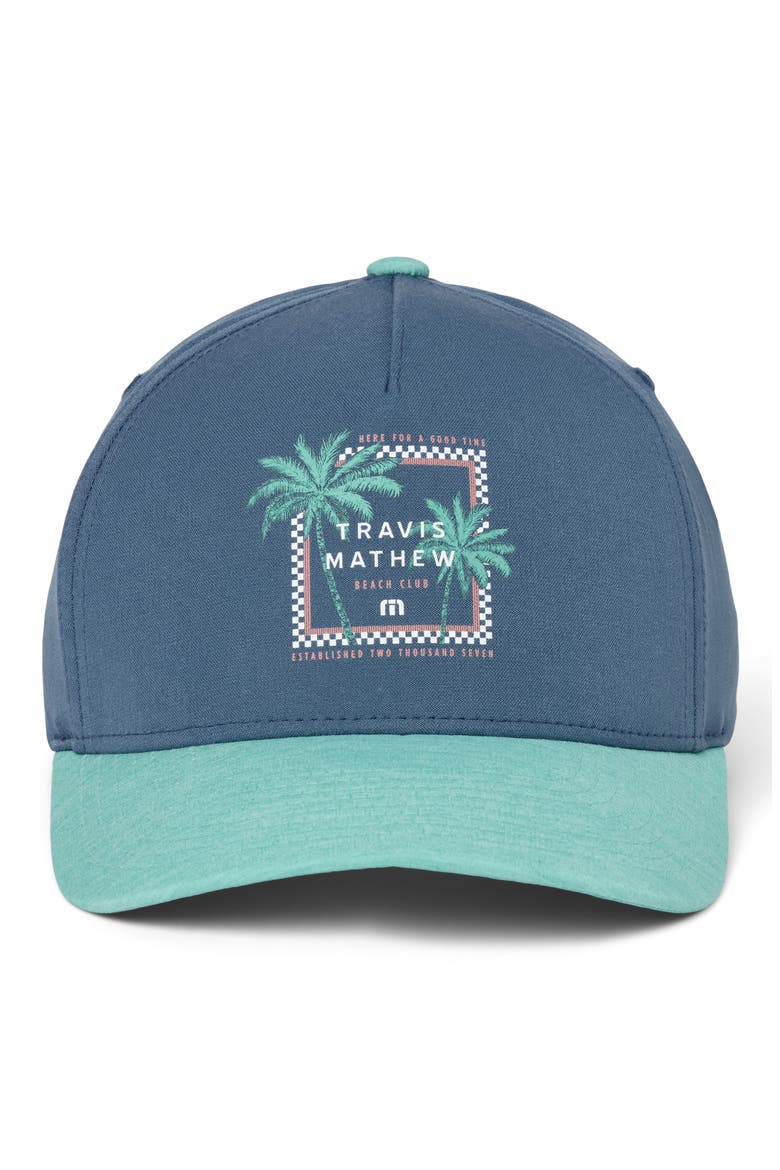 Beach Resort Ball Cap, Alternate, color, BLUE HORIZON