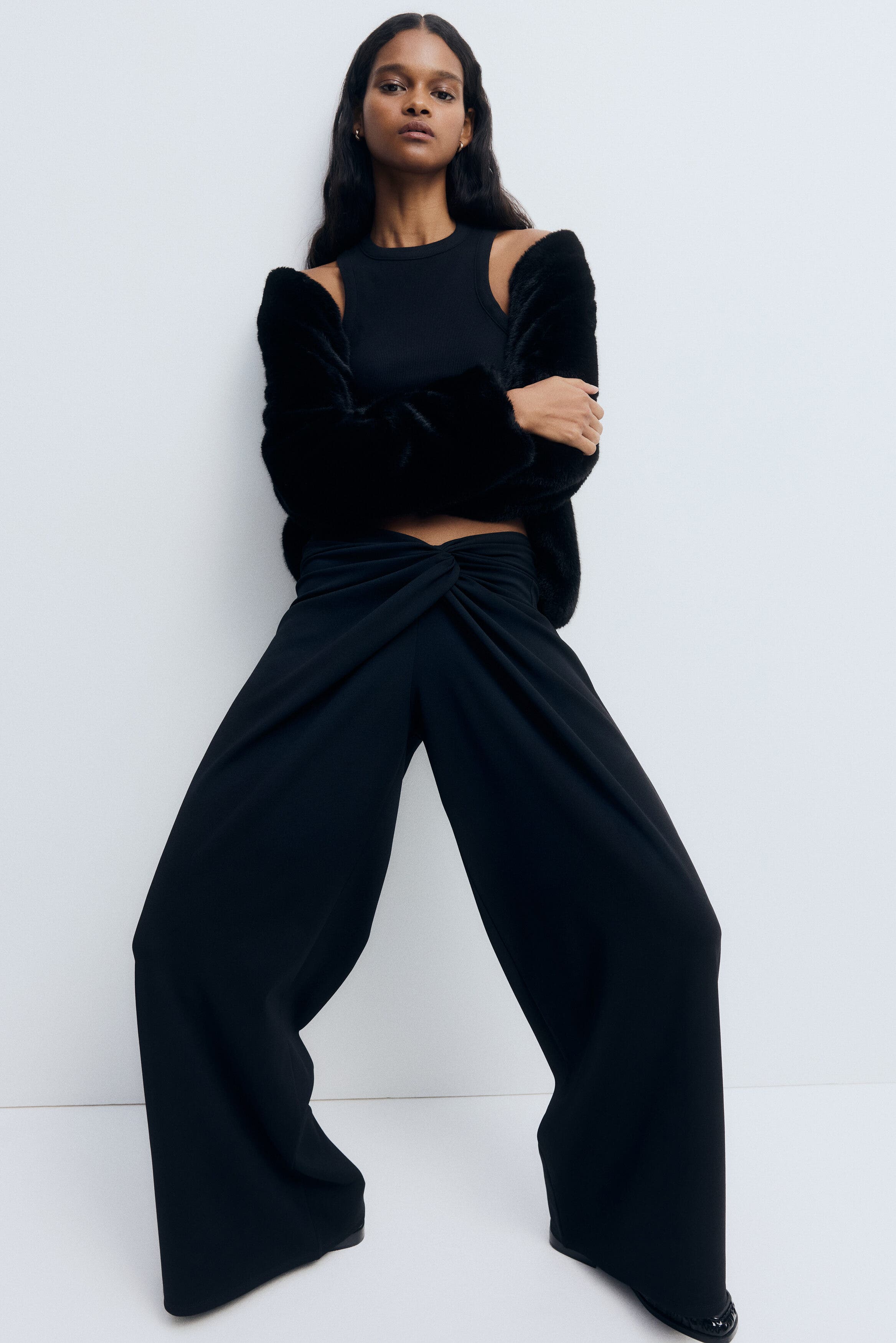 Twisted-detail Trousers - image 2