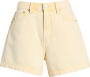 Pistola Saige High Waist Denim Shorts