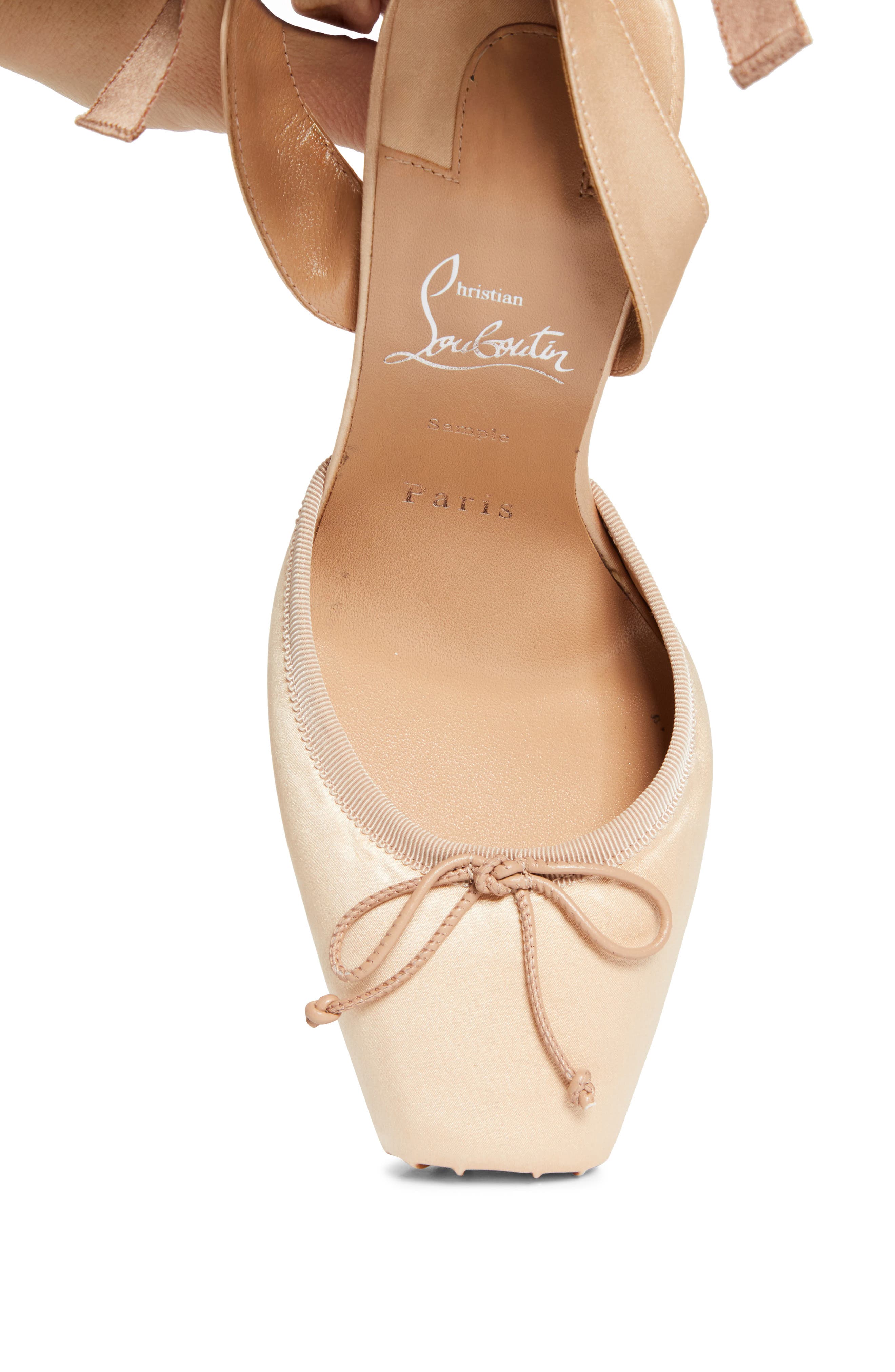 Cassia Lace-Up Slingback Pump, Alternate, color, BLUSH/ LIN BLUSH