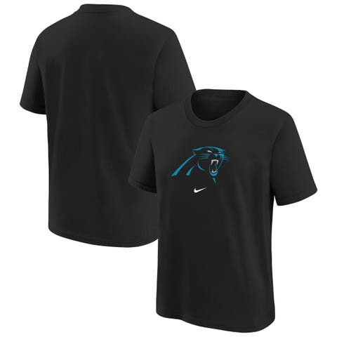 Preschool Nike Black Carolina Panthers Team Wordmark T-Shirt