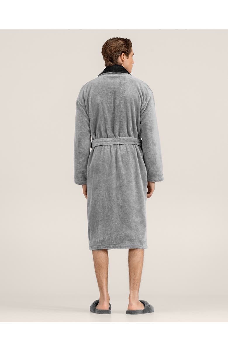 Togas Lordi Men's Bathrobe, Alternate, color, Grey