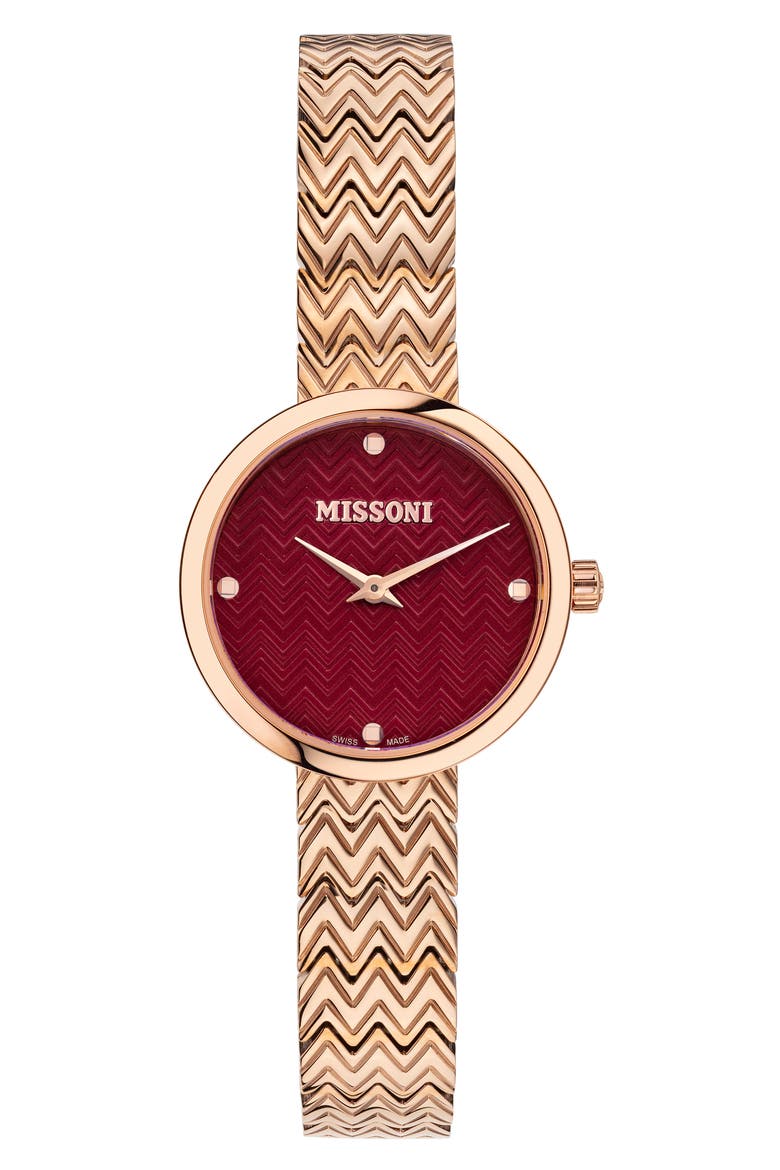 M1 Joy Bracelet Watch, 29mm, Main, color, IP ROSE GOLD