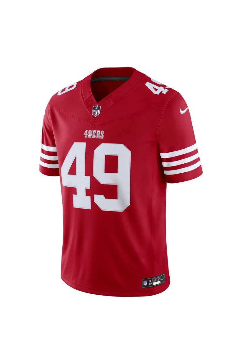 Men's Nike The Faithful Scarlet San Francisco 49ers Team Vapor F.U.S.E. Stitched Limited Jersey, Alternate, color, Scarlet