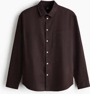 H&M Relaxed Fit Linen-blend Shirt