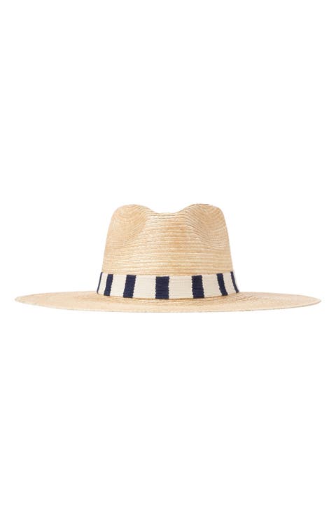 Brenda Palm Straw Sun Hat