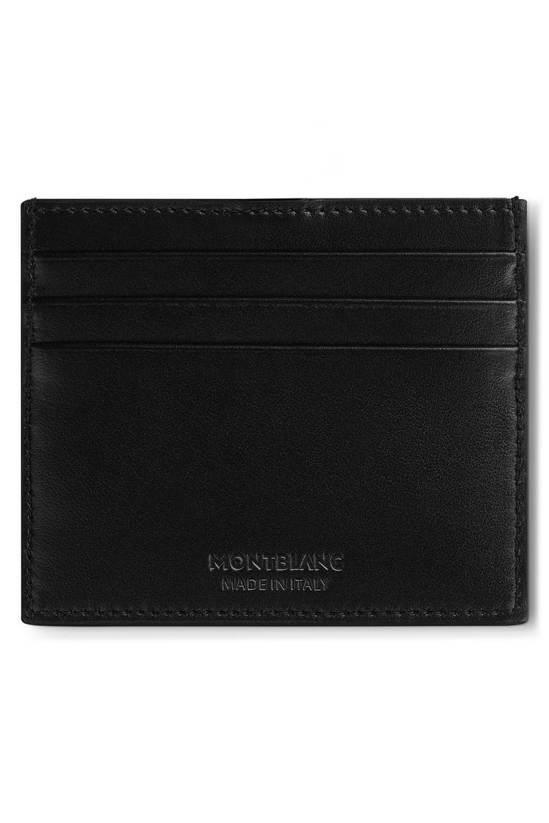 Extreme 3.0 Leather Card Case, Alternate, color, BLACK