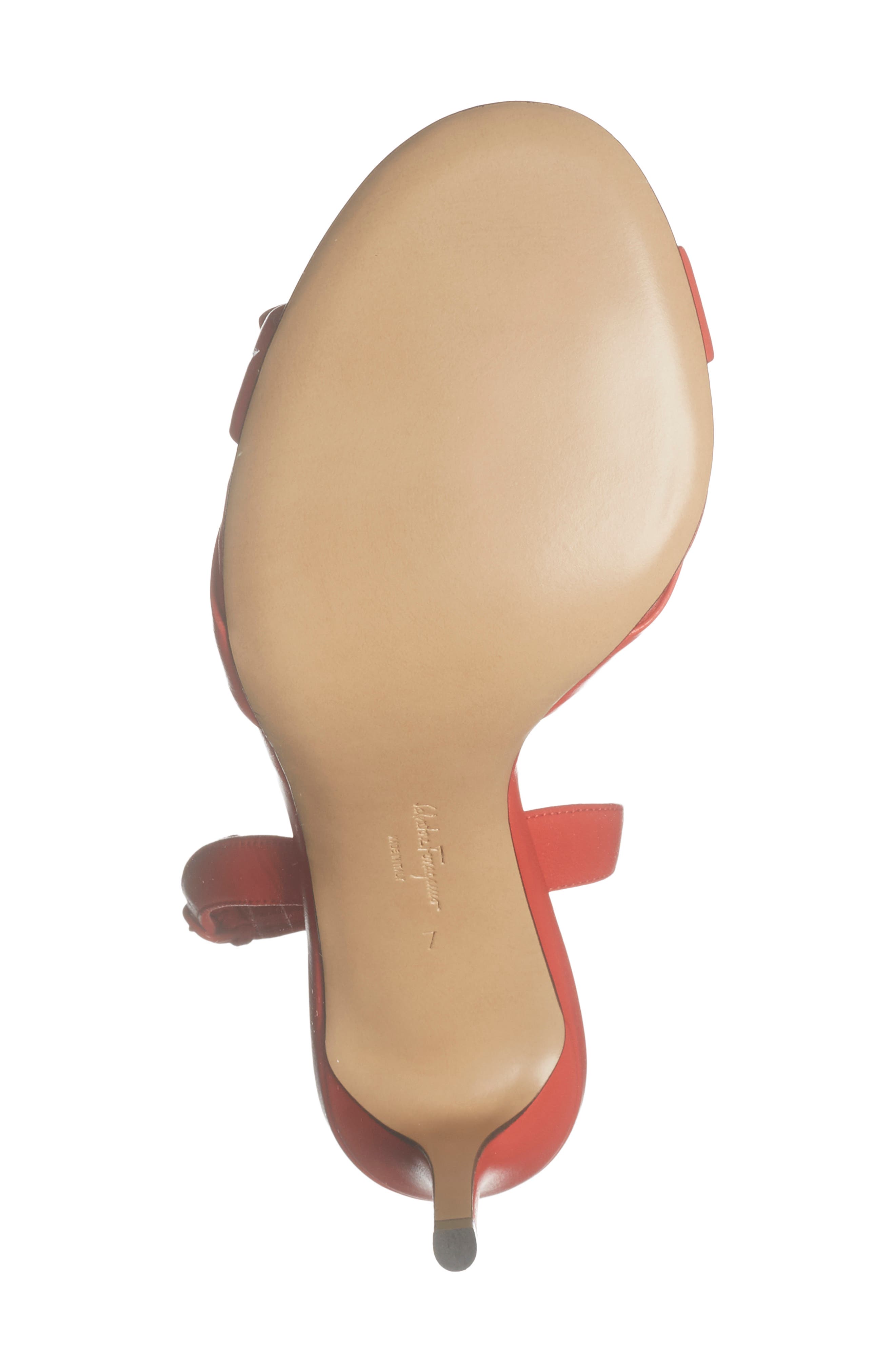 FERRAGAMO Lida Sandal, Alternate, color, Red