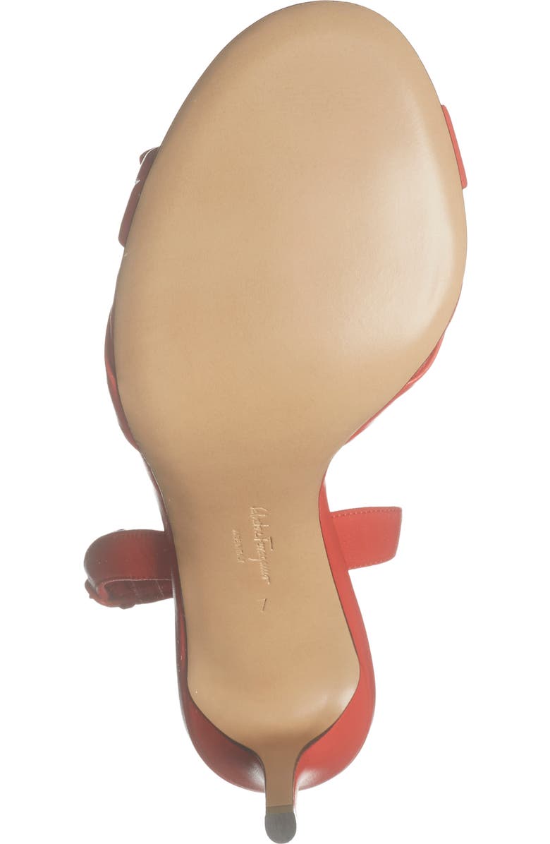 FERRAGAMO Lida Sandal, Alternate, color, Red