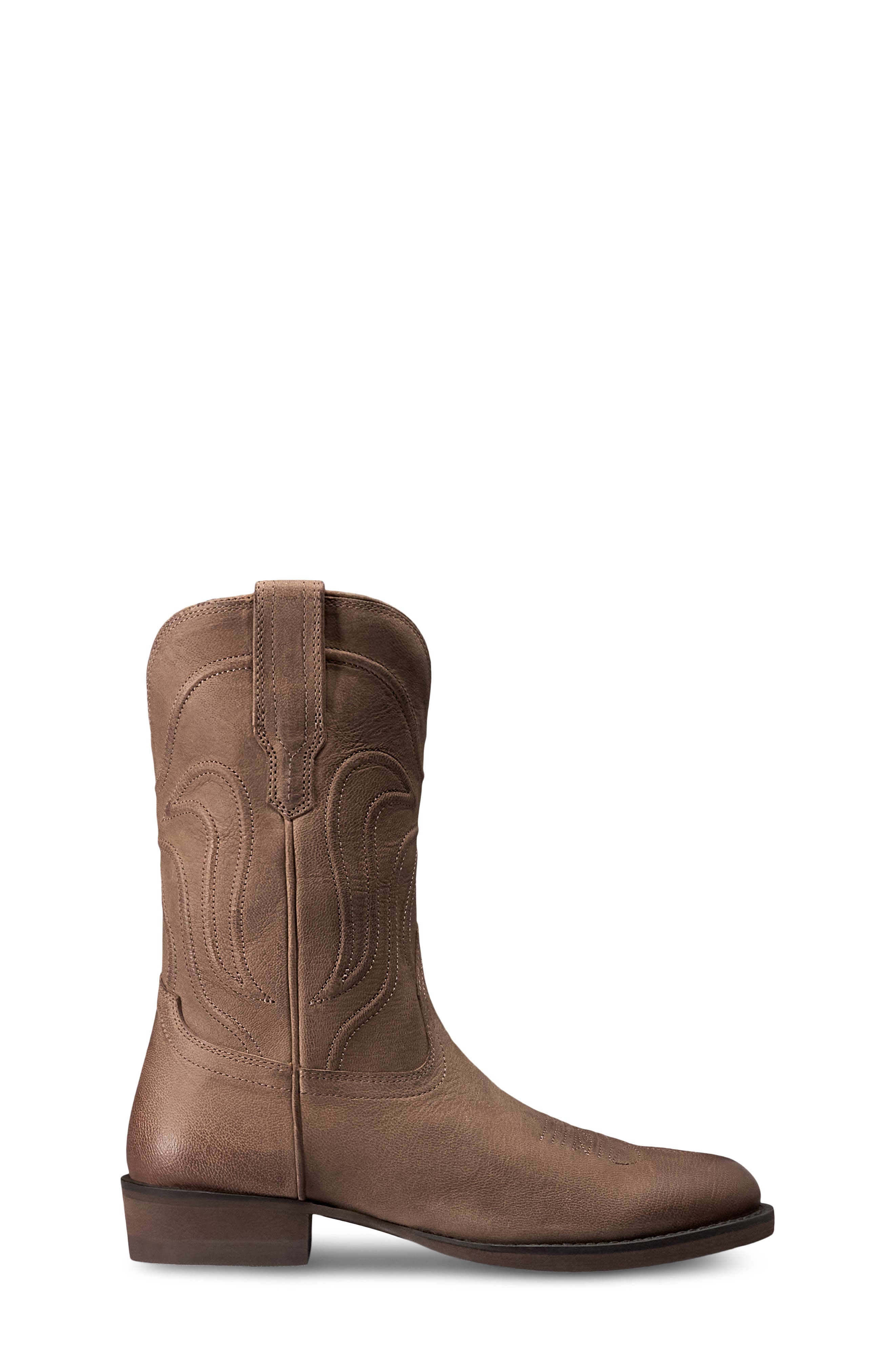 Kids' The Cartwright Western Boot, Alternate, color, CAFE