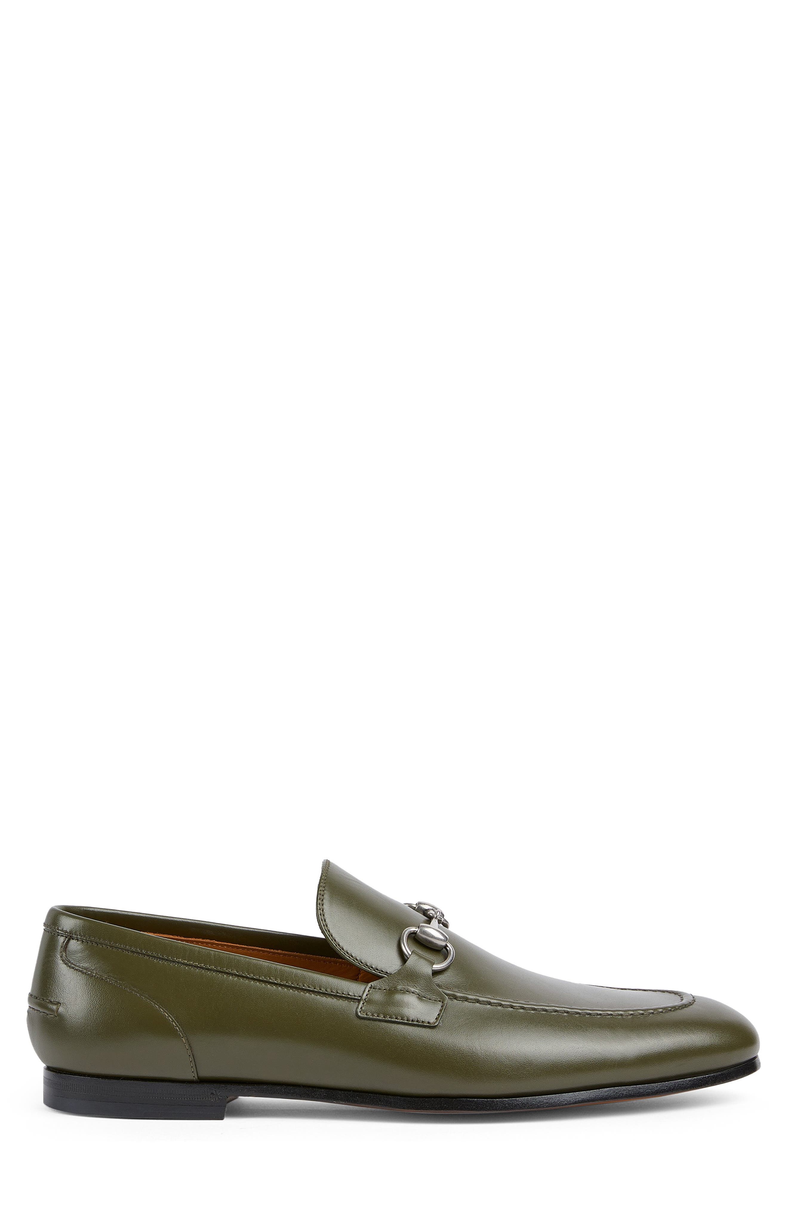 Jordaan Bit Loafer, Alternate, color, DARK GREEN BOTTLE