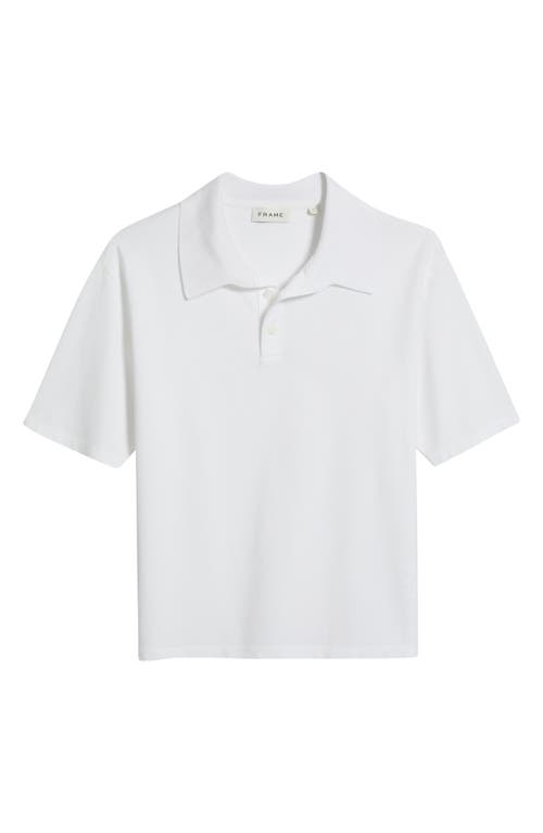 Frame Cotton Pique Polo