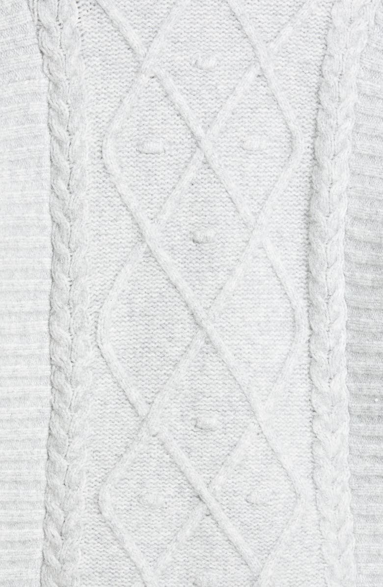 Ted Baker London Arriaa Long Sleeve Cable Sweater Dress, Alternate, color,