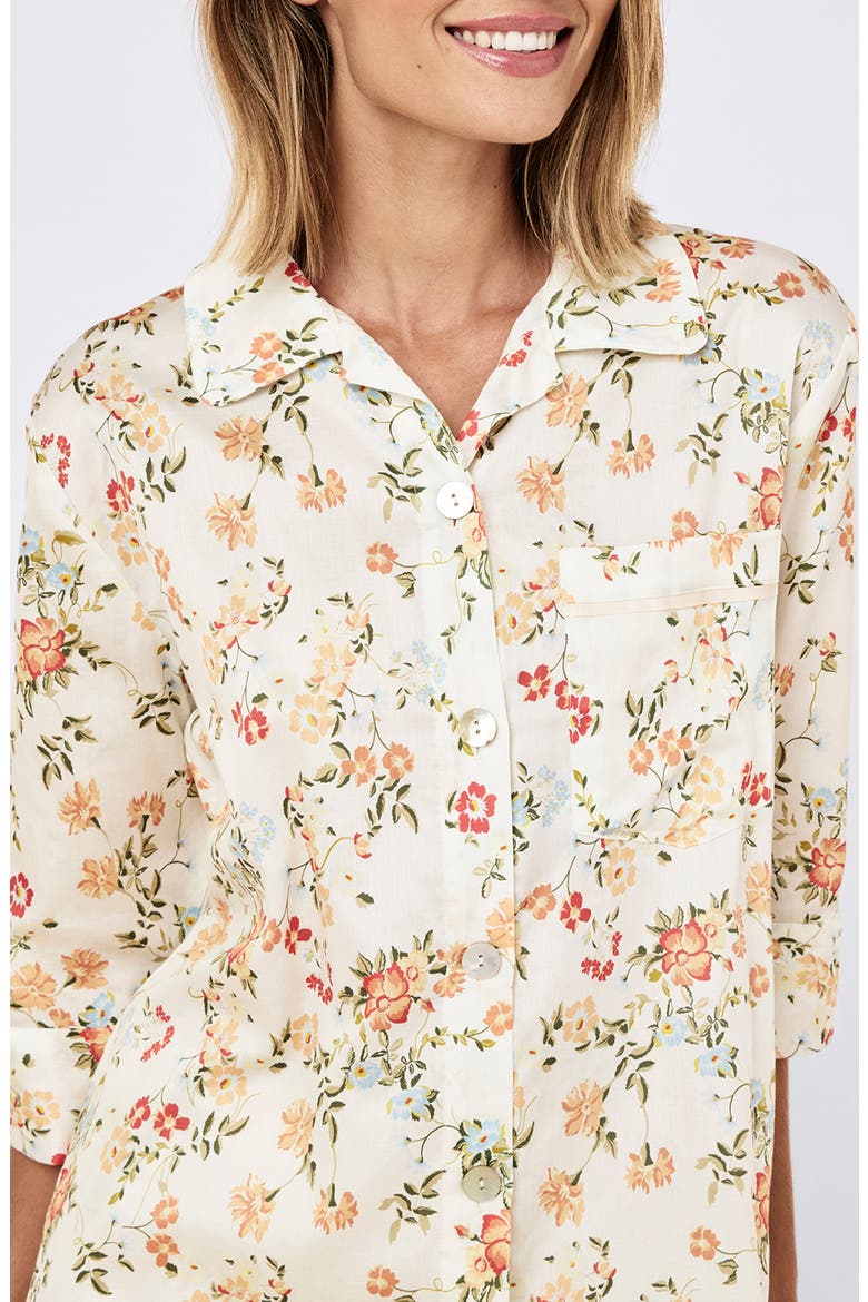 Amber Crop Pajamas, Alternate, color, PEACH PARFAIT
