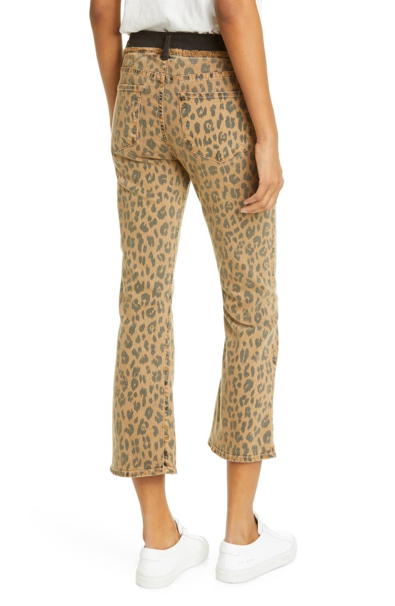 FRAME Le Crop Mini High Waist Bootcut Jeans, Alternate, color, 