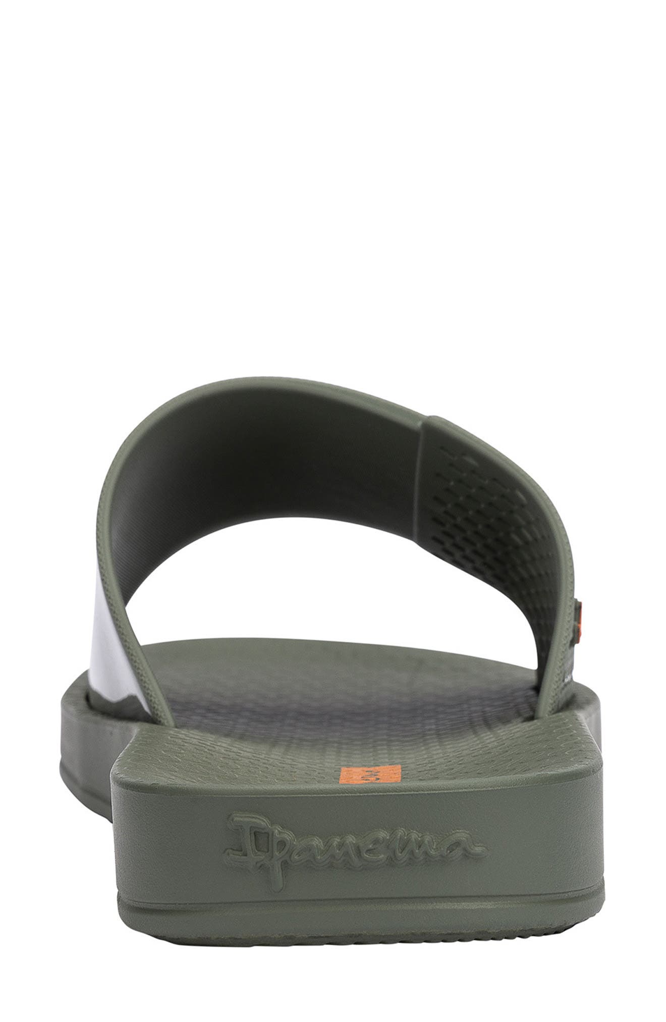 Slide Sandal, Alternate, color, GREEN